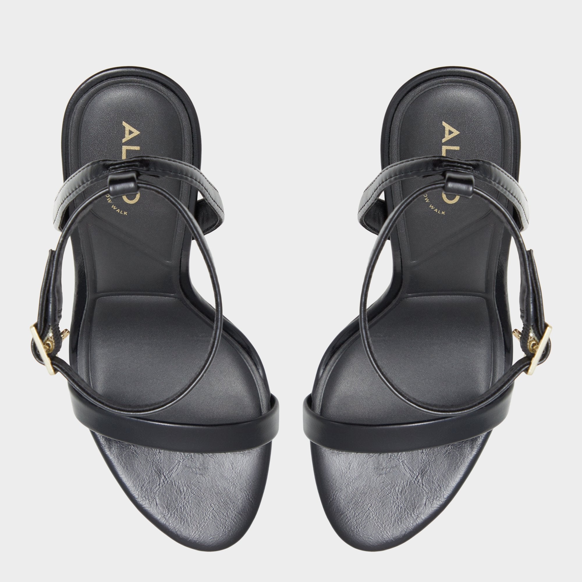 Maristou Black Women's Strappy sandals - Heeled sandal, Stiletto heel