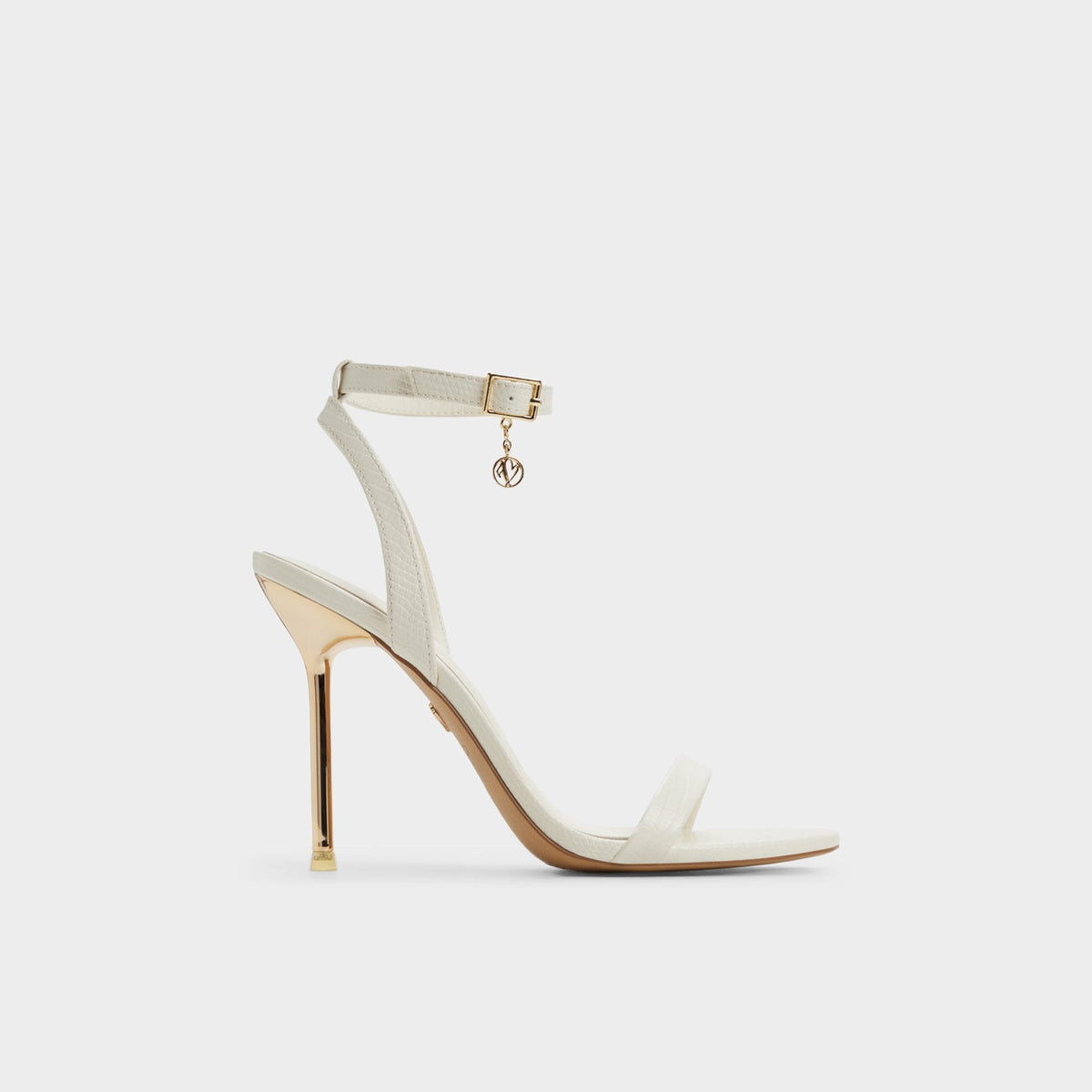 Maristou White Women's Strappy sandals - Heeled sandal, Stiletto heel