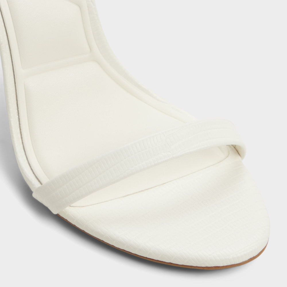 Maristou White Women's Strappy sandals - Heeled sandal, Stiletto heel