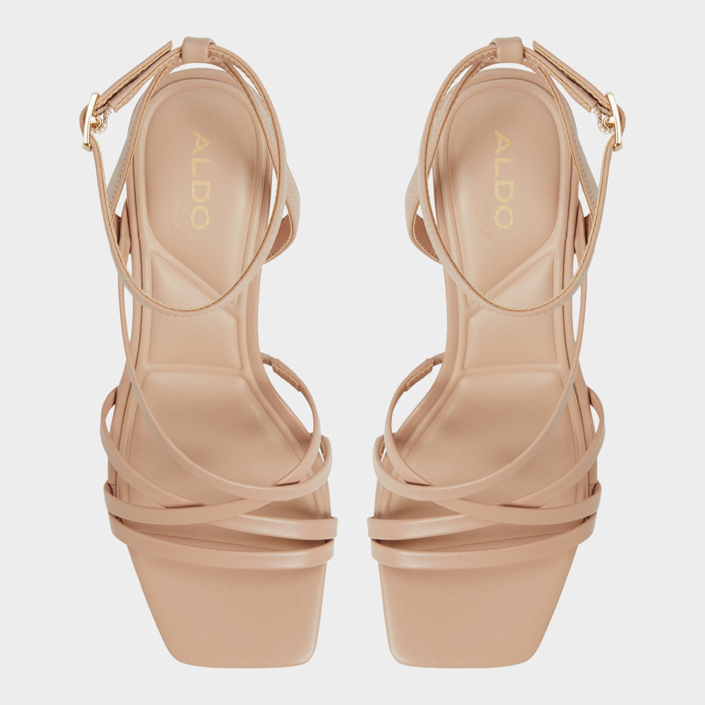 Esther Tan Women's Block heels - Strappy heeled sandal, Block heel