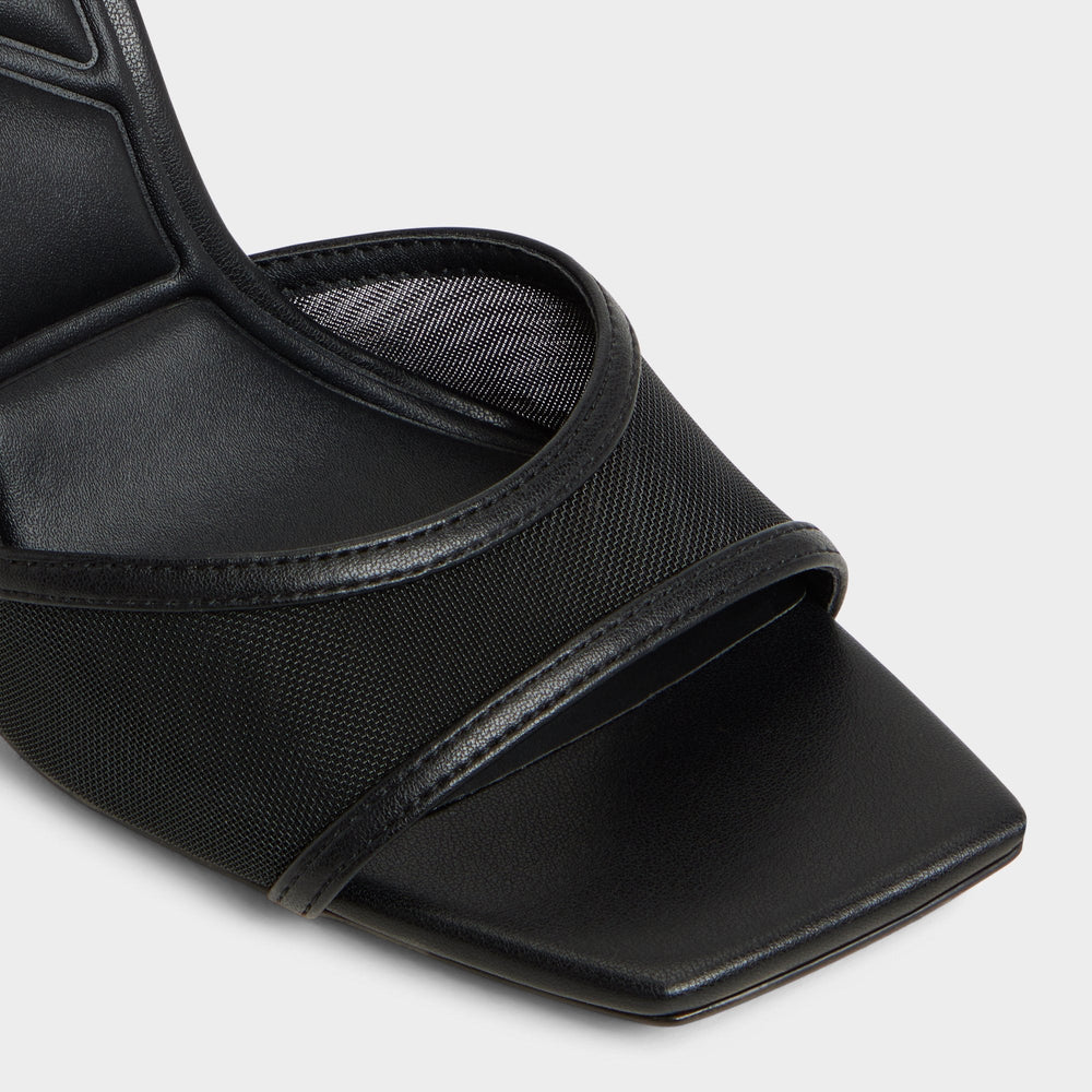 Sharra in Black 14119591 - Strappy heeled sandal, Stiletto heel