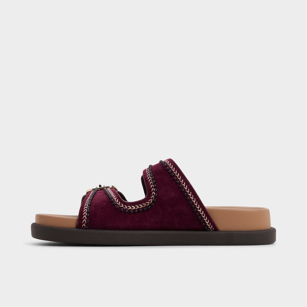 Bohochic in Bordo - Footbed sandal, Footbed sandal