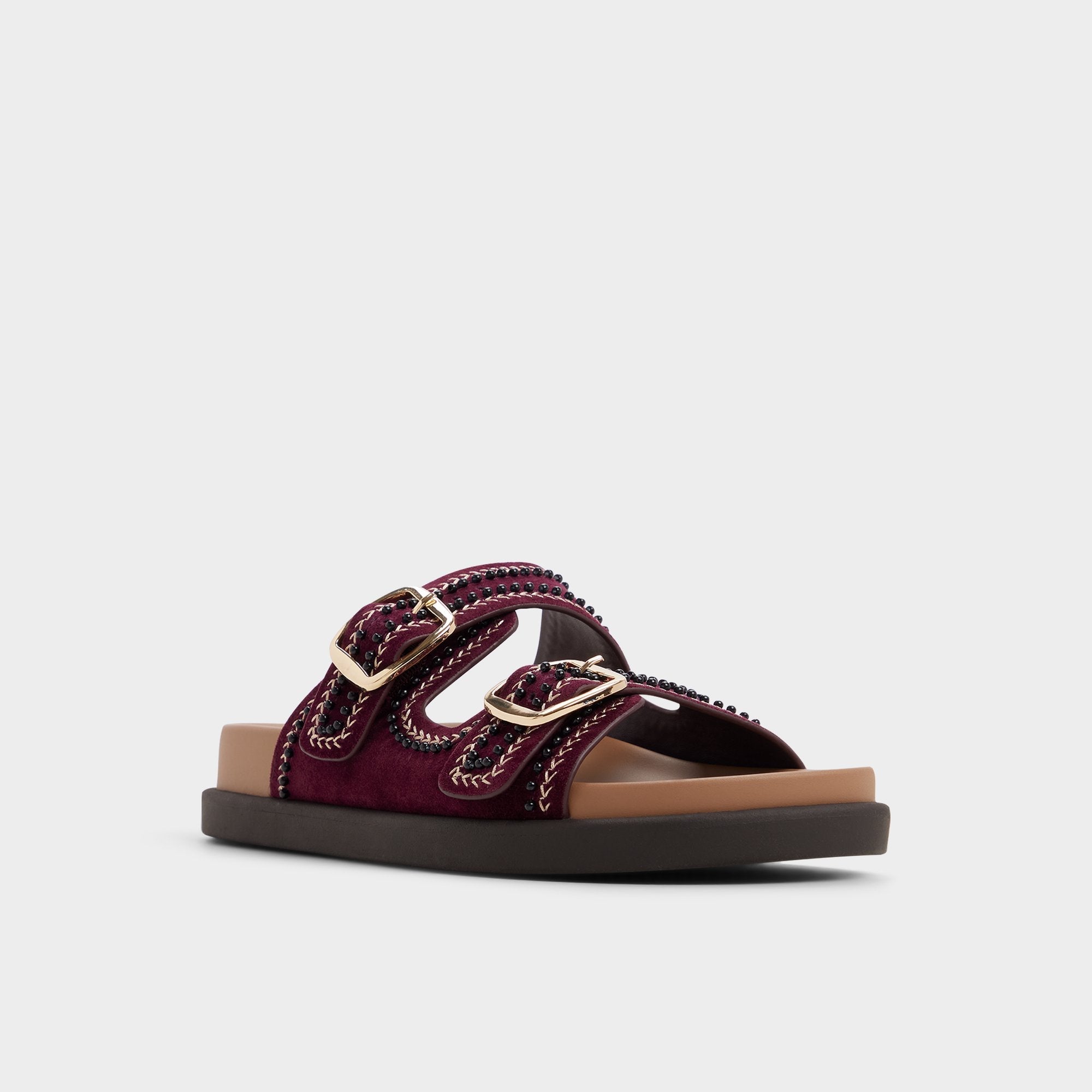 Bohochic in Bordo - Footbed sandal, Footbed sandal