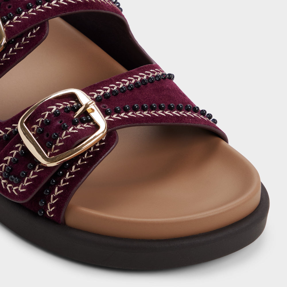 Bohochic in Bordo - Footbed sandal, Footbed sandal