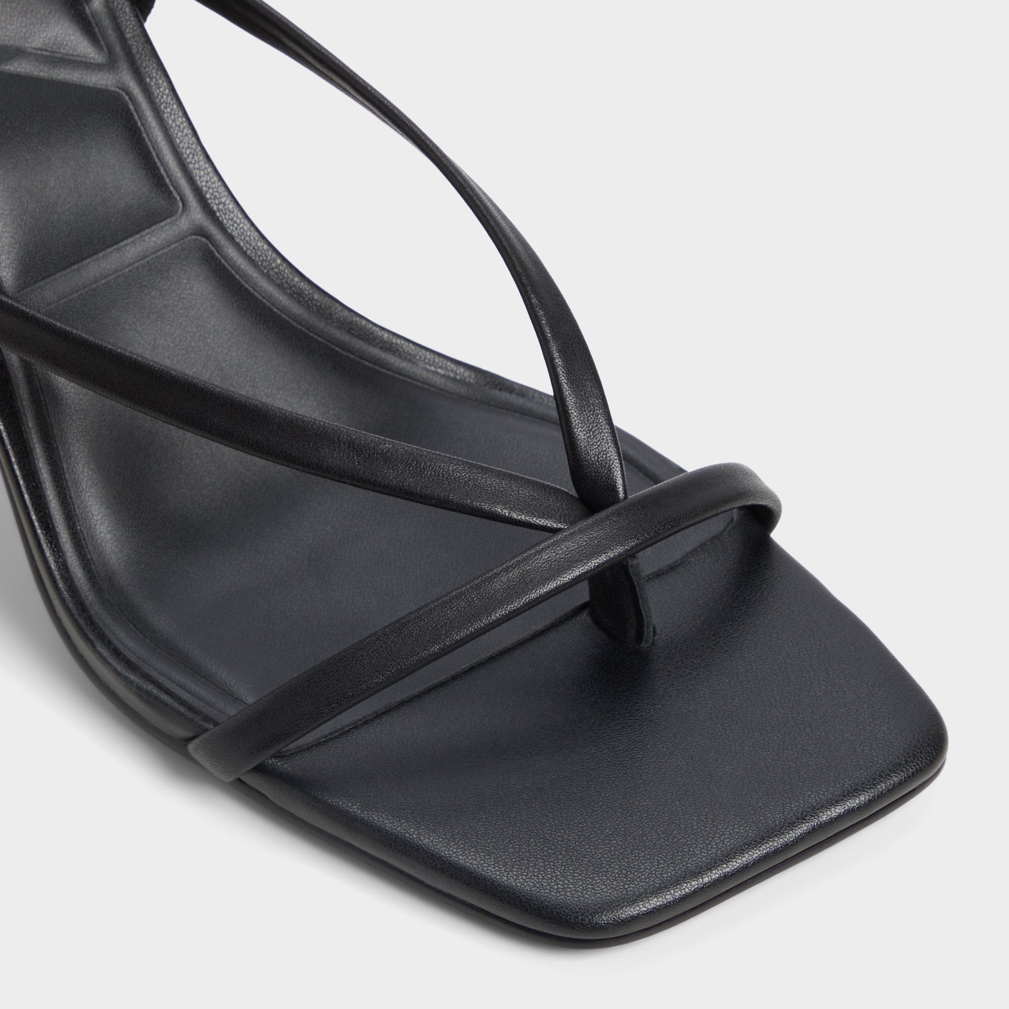 Riva Other Black Women's Strappy sandals - Sling back heeled sandal, Stiletto heel