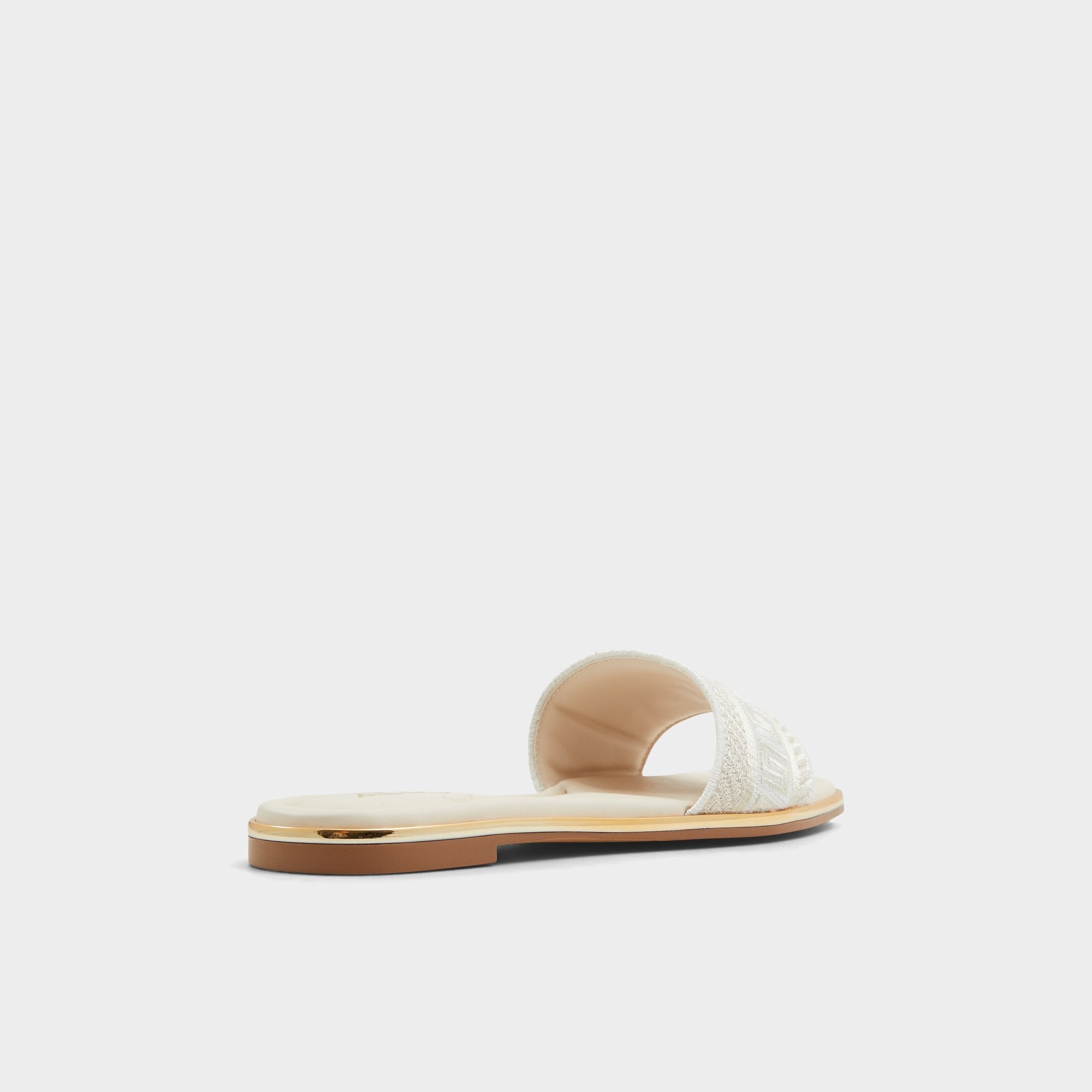 Oceania in Other Beige - Slide sandal