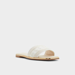Oceania in Other Beige - Slide sandal