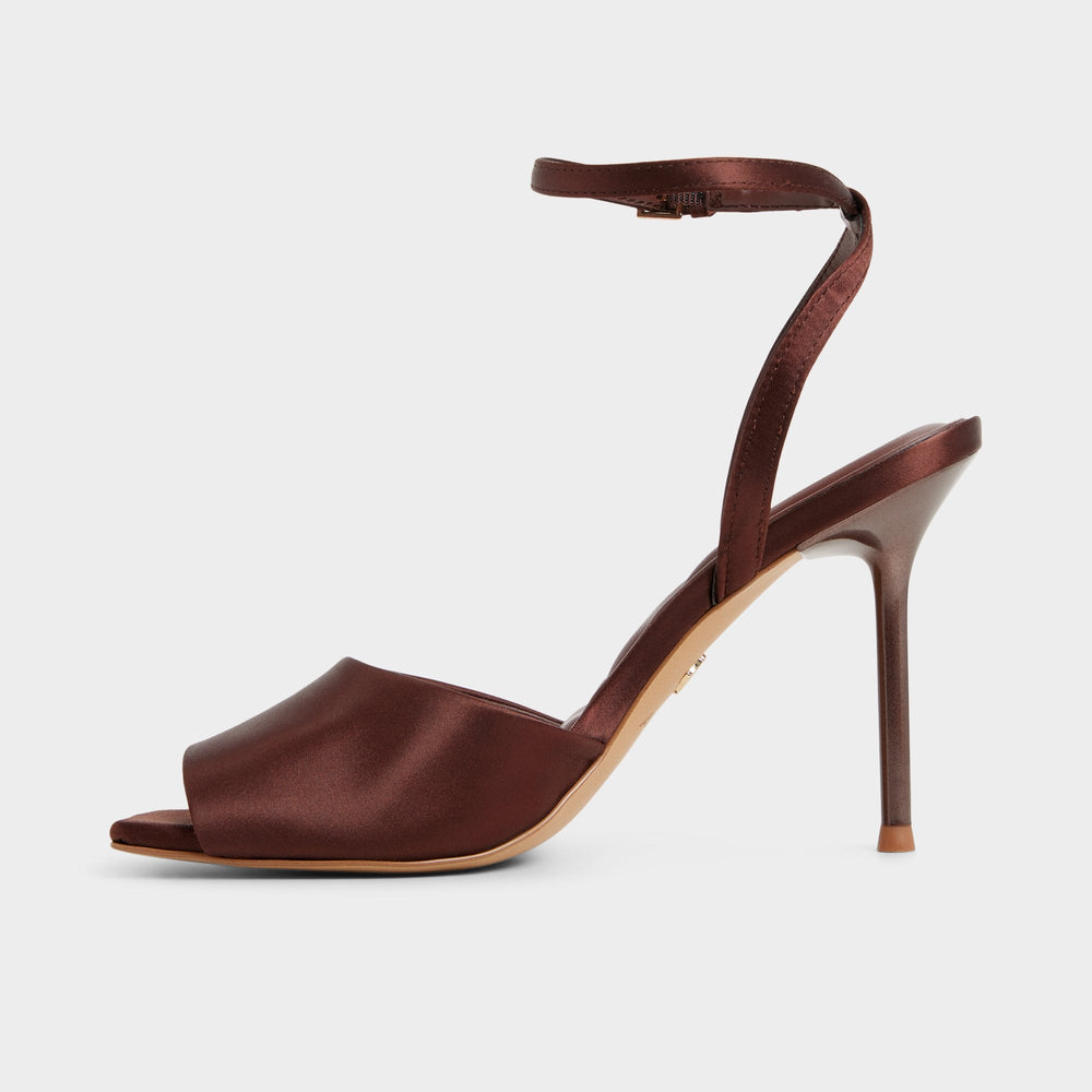 Kaiasien in Dark Brown 14151897 - Strappy heeled sandal, Stiletto heel