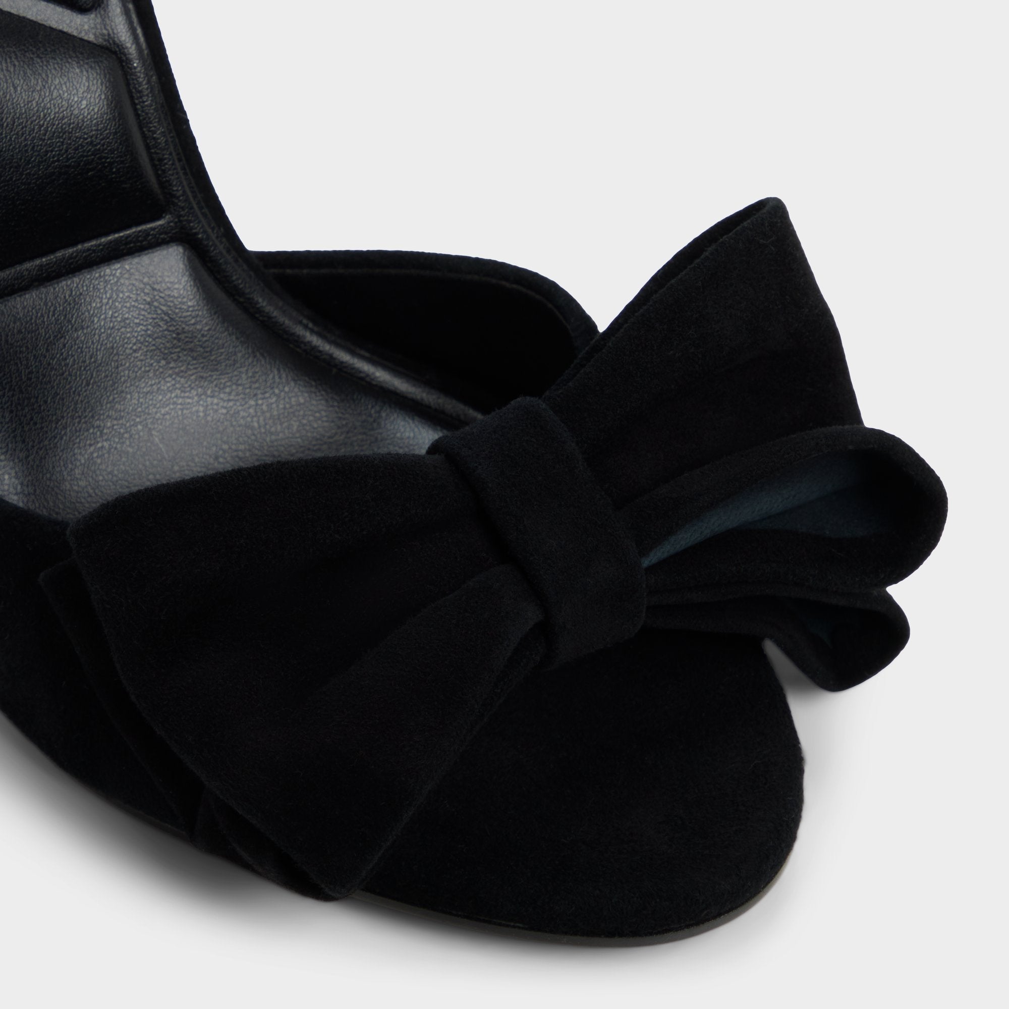 Tinsletta in Other Black - Strappy heeled sandal, Stiletto heel