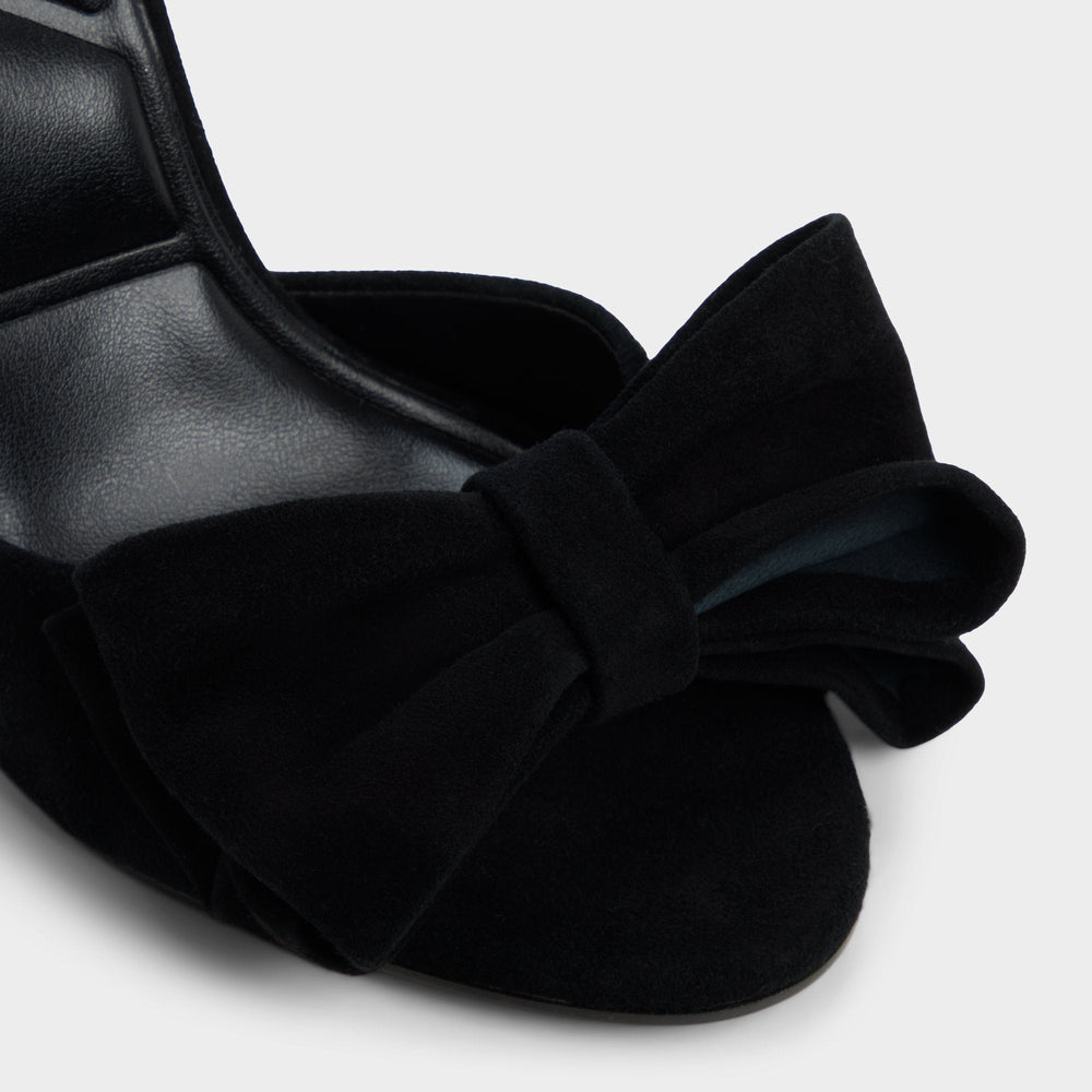 Tinsletta in Other Black - Strappy heeled sandal, Stiletto heel