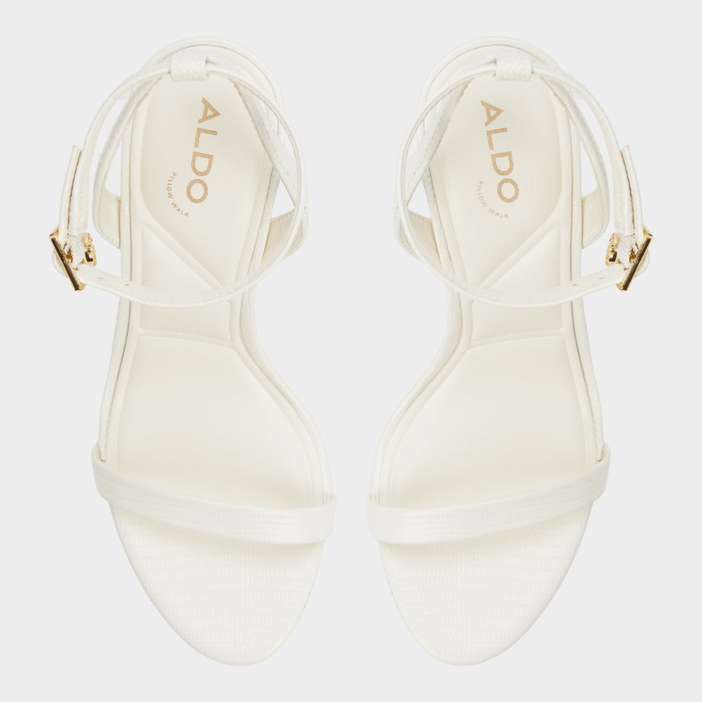 Maristou-xt White Women's Heeled sandals - Strappy heeled sandal, Stiletto heel