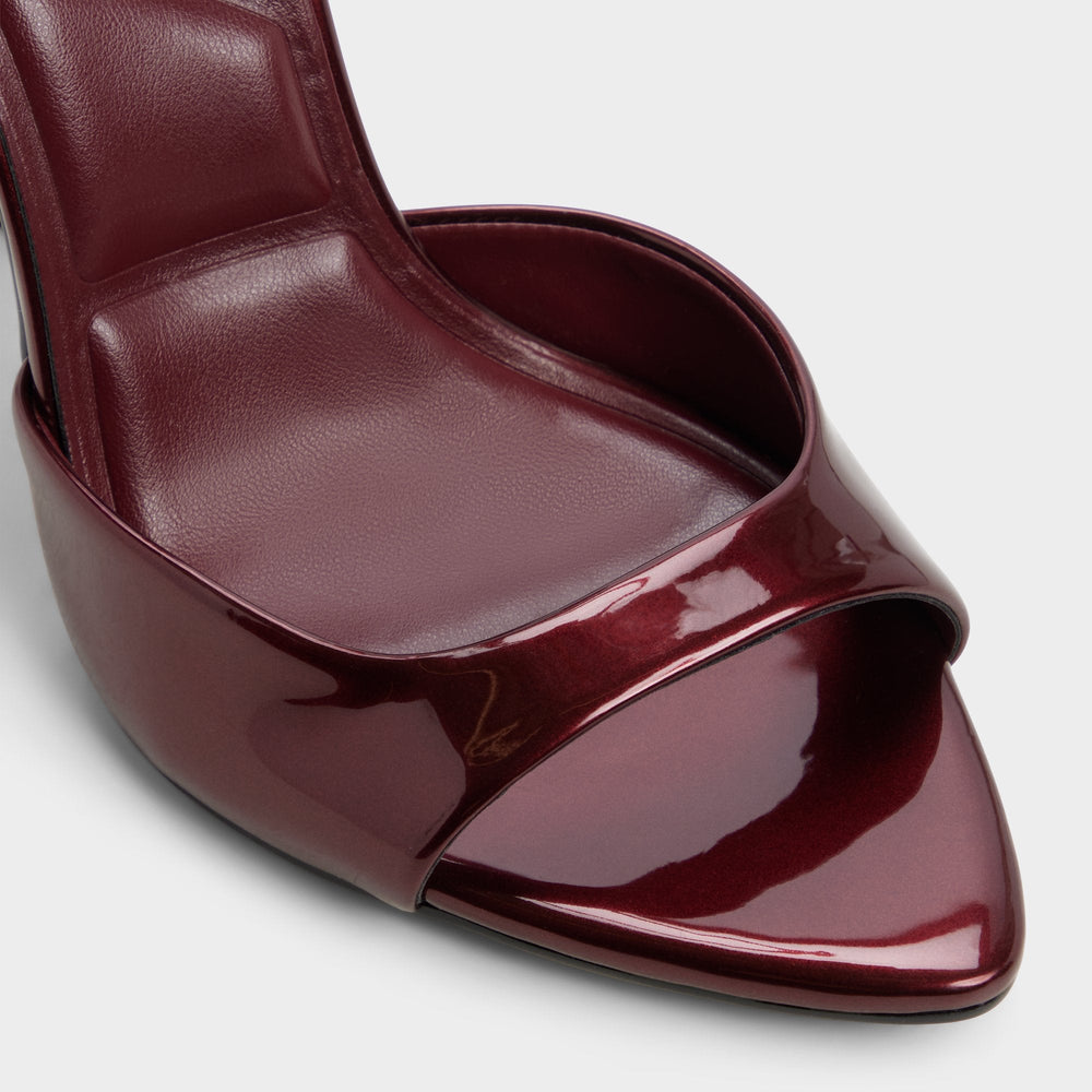 Forevermore in Medium Red - Strappy heeled sandal, Stiletto heel