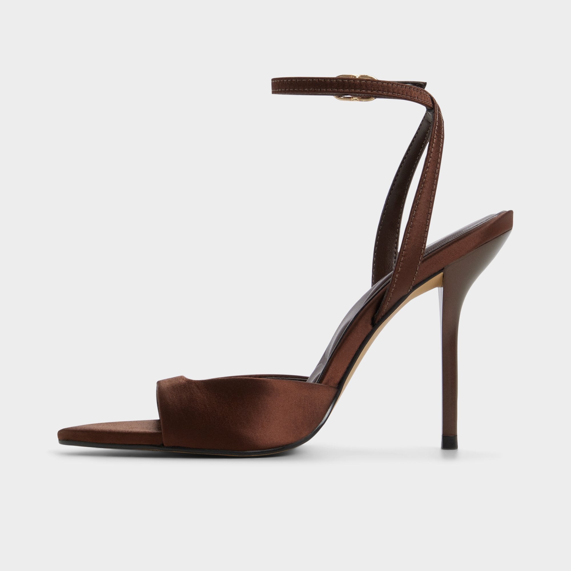 Forevermore in Dark Brown 14154135 - Strappy heeled sandal, Stiletto heel