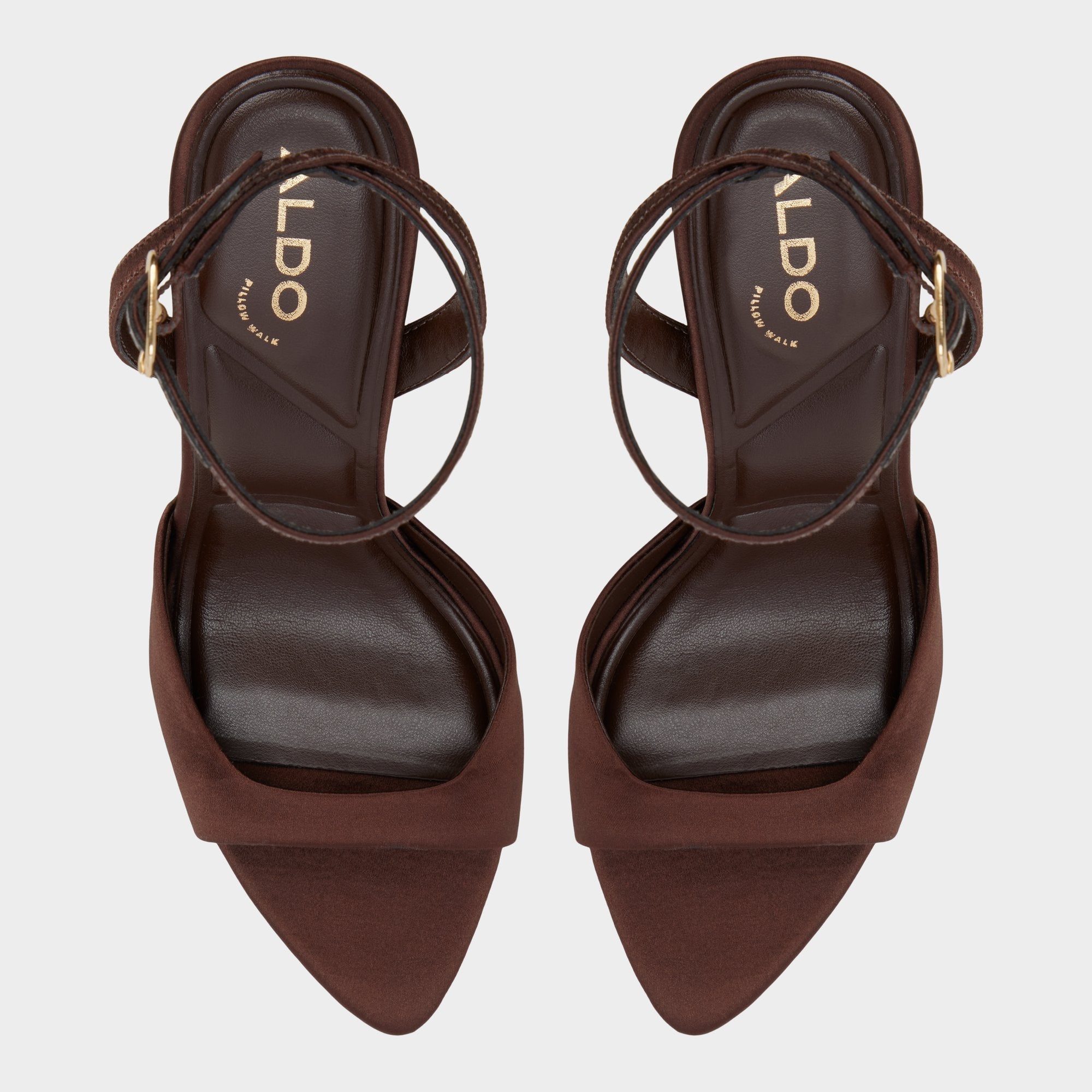 Forevermore in Dark Brown 14154135 - Strappy heeled sandal, Stiletto heel