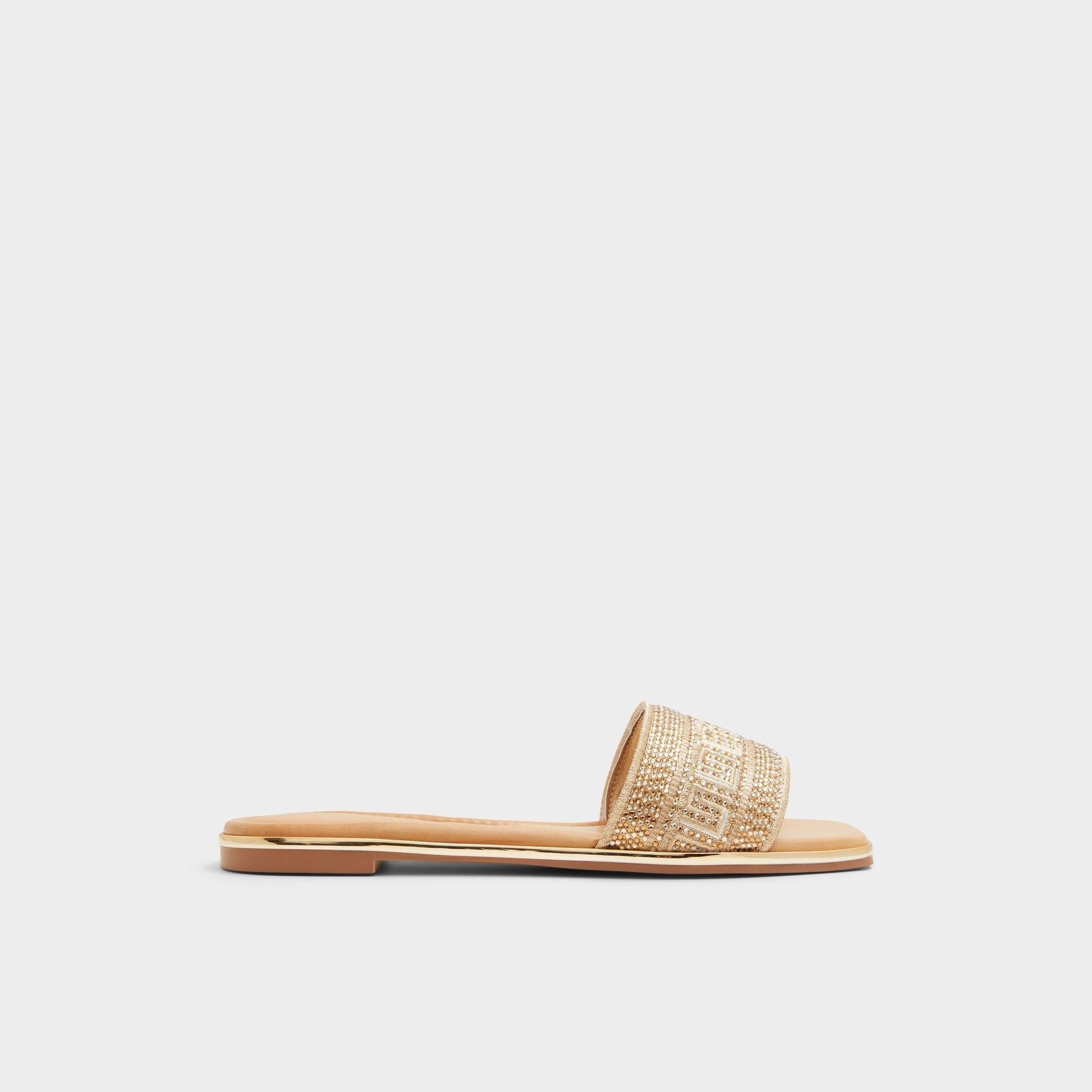 Oceania in Xt Gold - Slide sandal