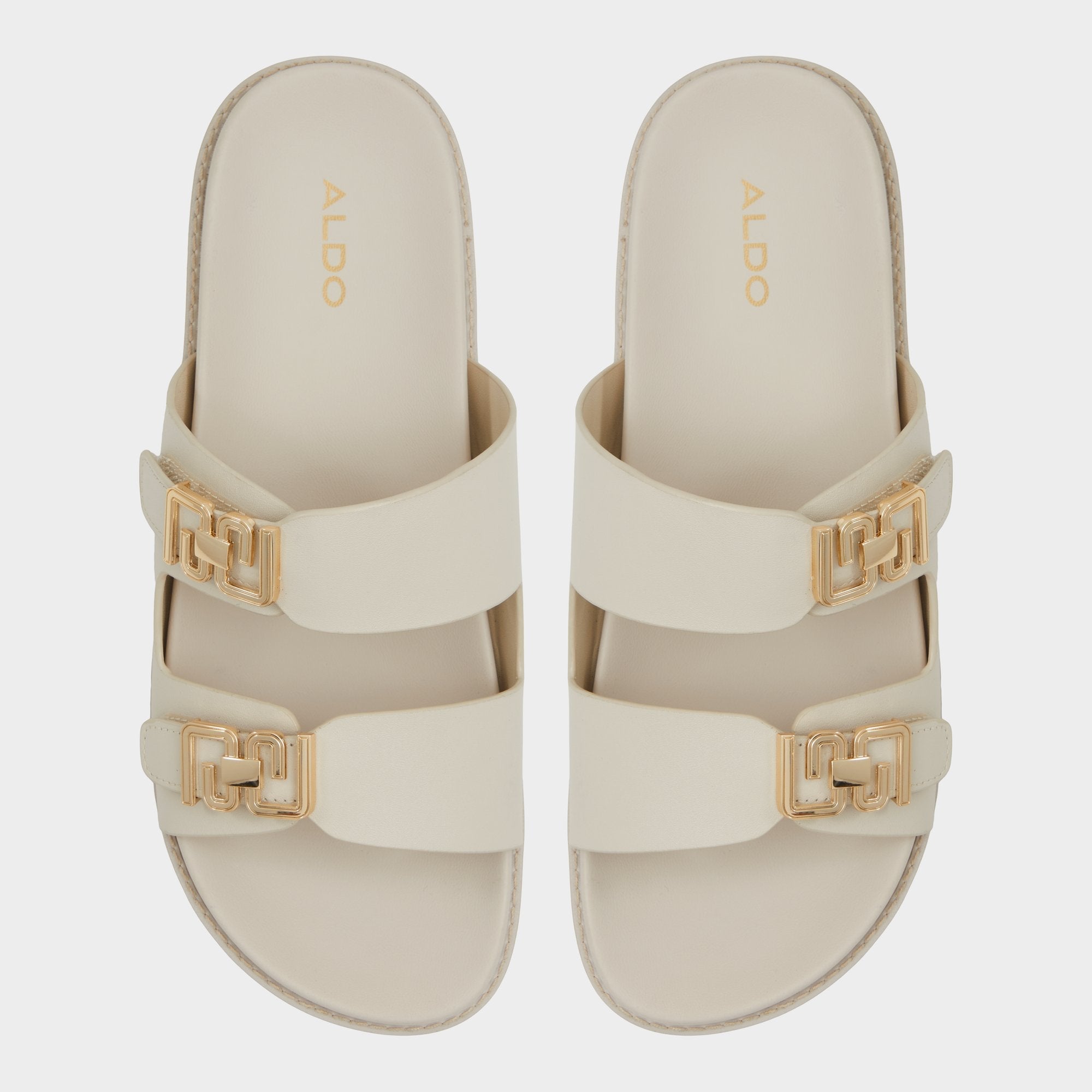 Alessie Other White Women's Footbed sandals - Footbed sandal, Footbed sandal