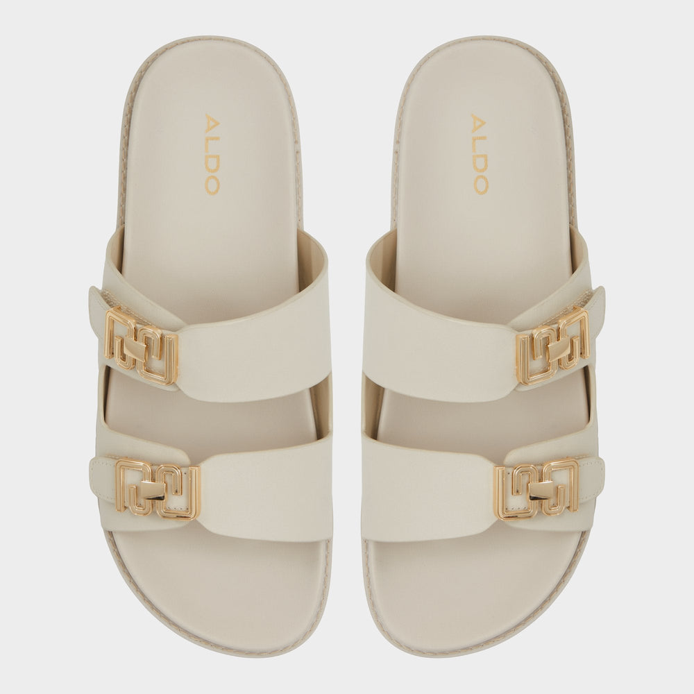 Alessie Other White Women's Footbed sandals - Footbed sandal, Footbed sandal