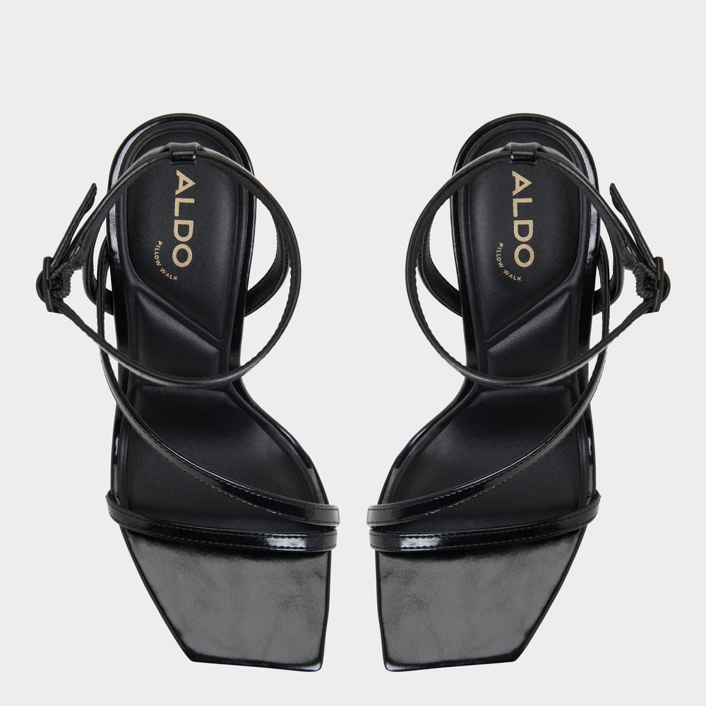 Scintilla in Other Black - Heeled sandal