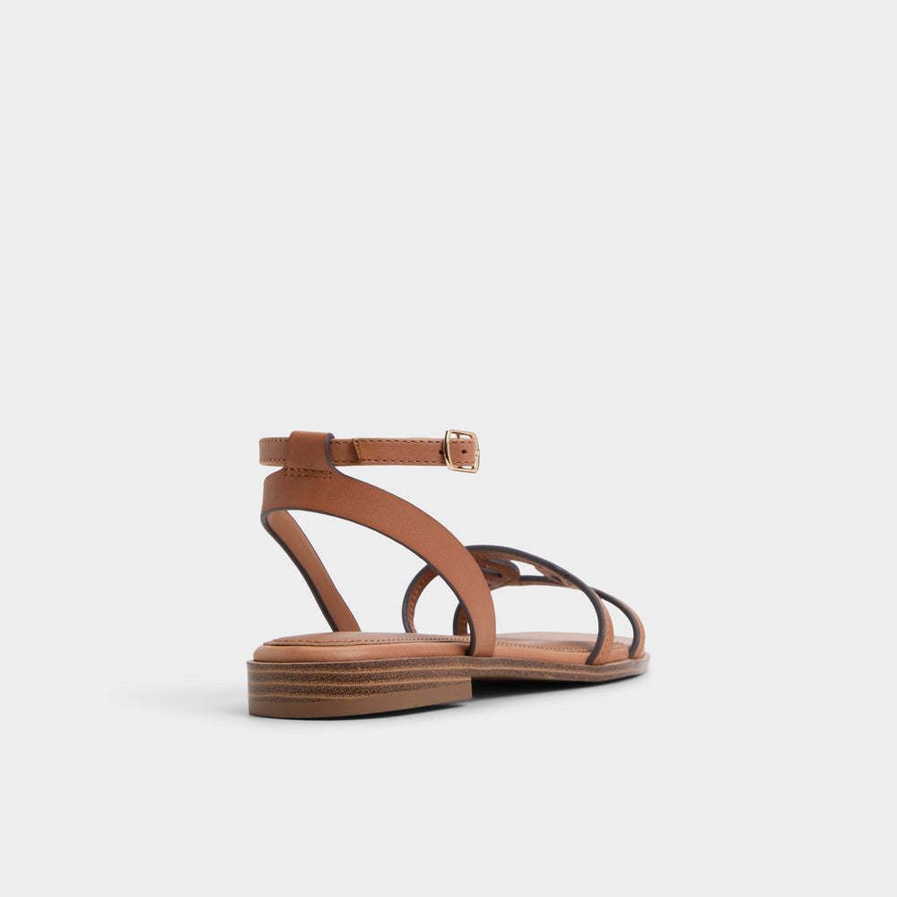 Greengrove Medium Brown Women's Flats - Flat sandal