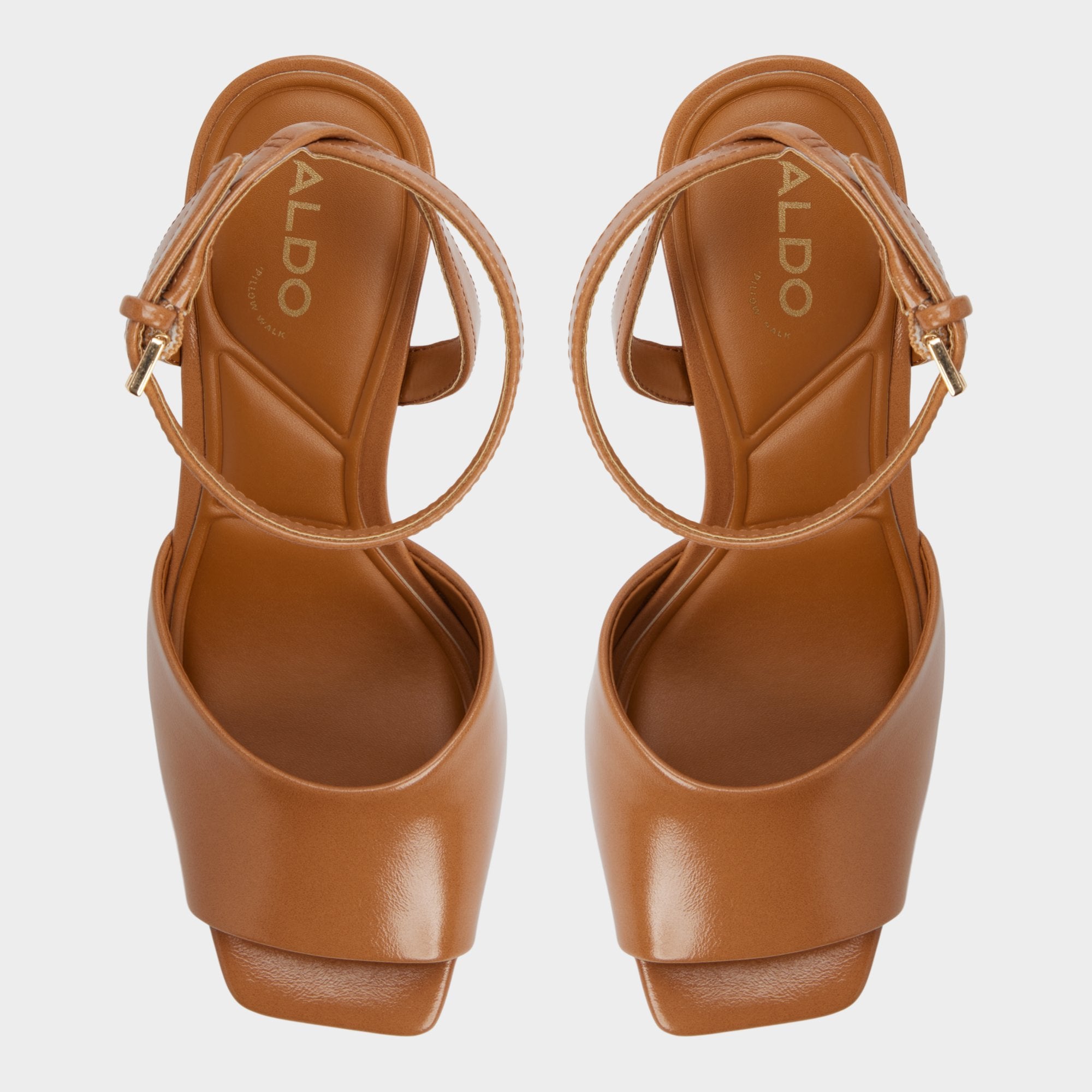 Kaiasien in Tan - Heeled sandal, Stiletto heel