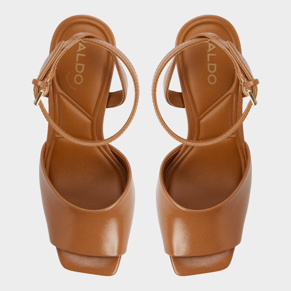 Kaiasien in Tan - Heeled sandal, Stiletto heel
