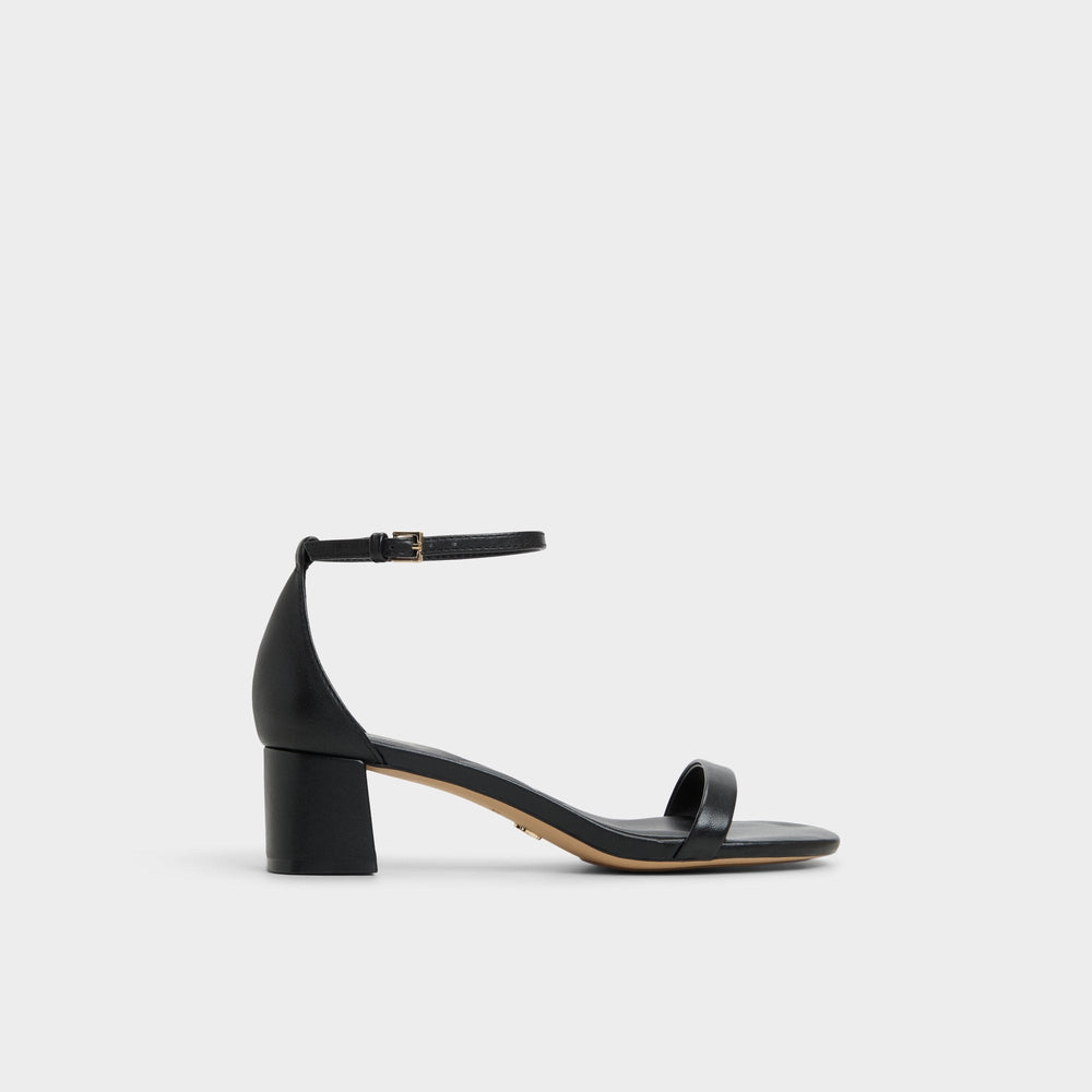 Calliope Black Women's Block heels - Heeled sandal, Block heel