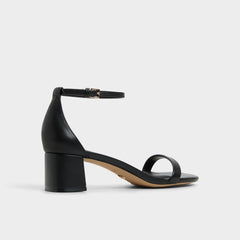 Calliope Black Women's Block heels - Heeled sandal, Block heel