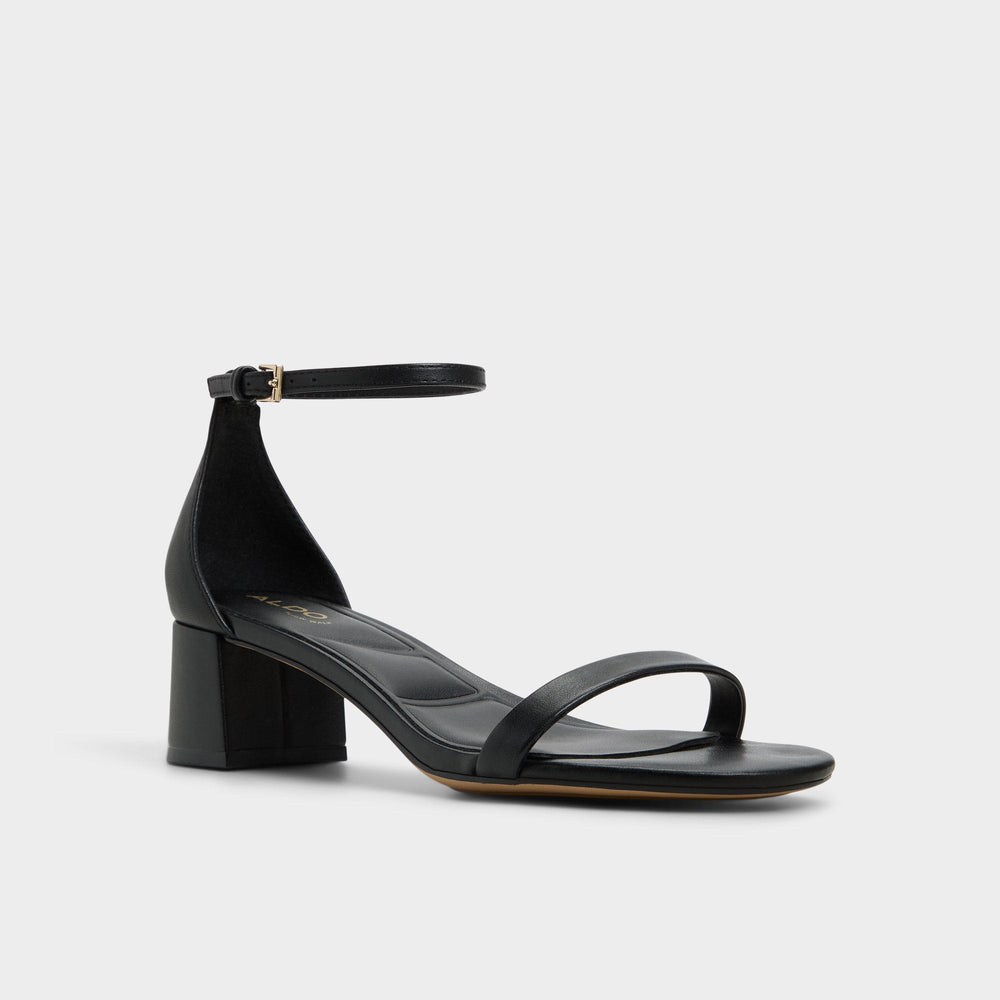 Calliope Black Women's Block heels - Heeled sandal, Block heel
