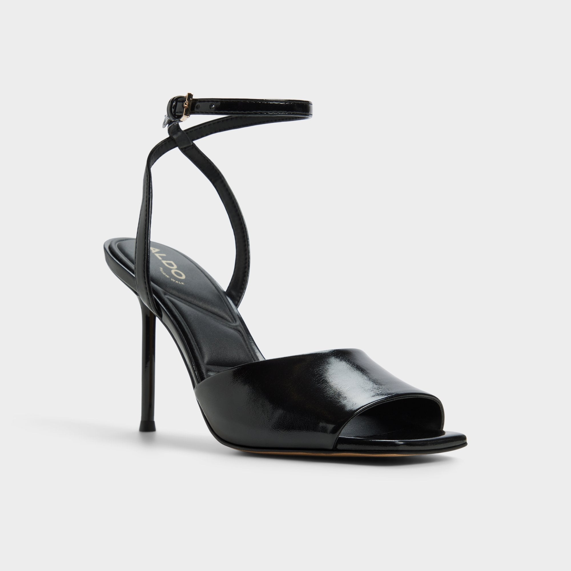 Kaiasien in Black - Heeled sandal, Stiletto heel