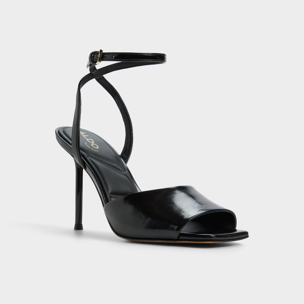 Kaiasien in Black - Heeled sandal, Stiletto heel