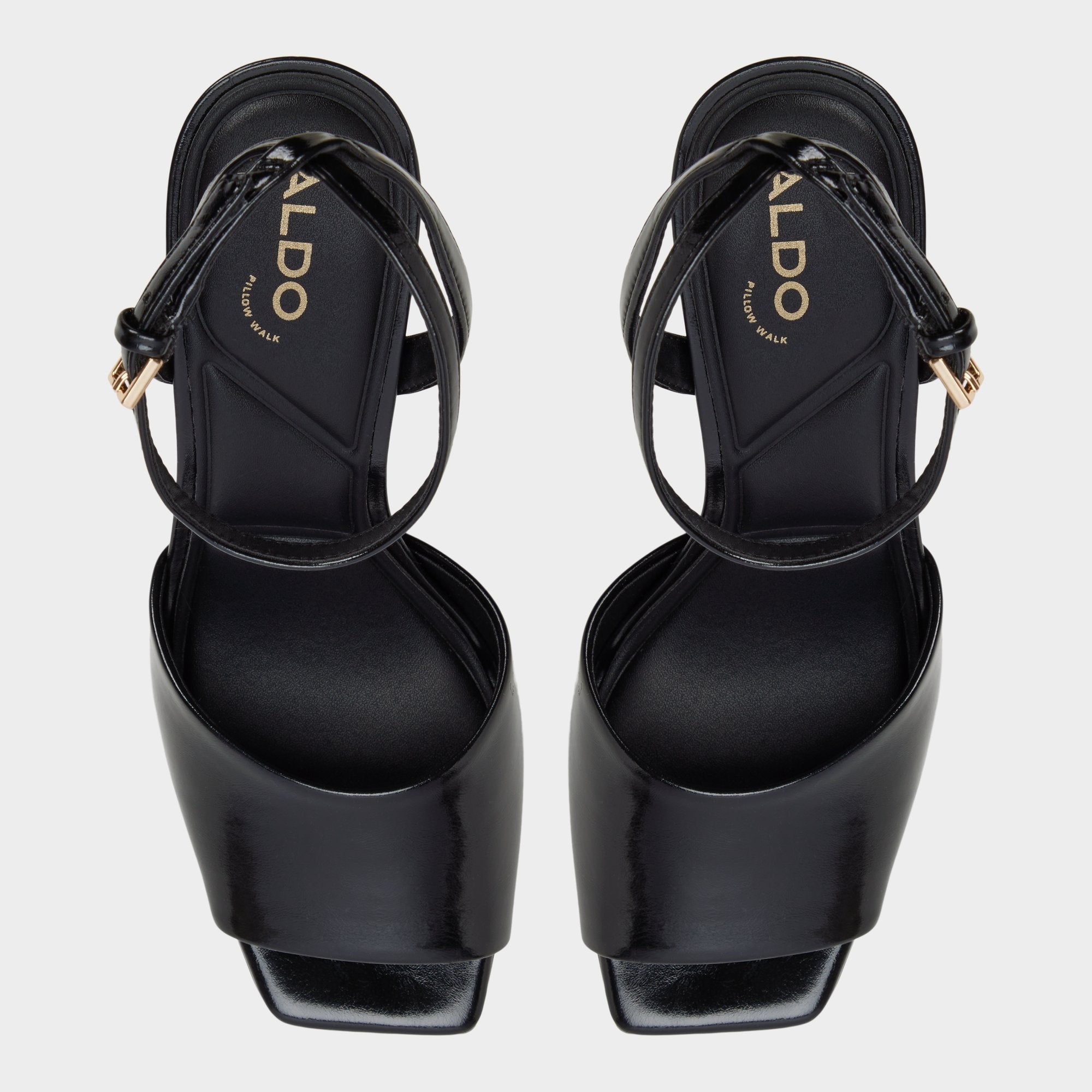 Kaiasien in Black - Heeled sandal, Stiletto heel