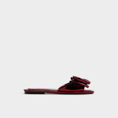 Bowetta in Medium Red - Slide sandal