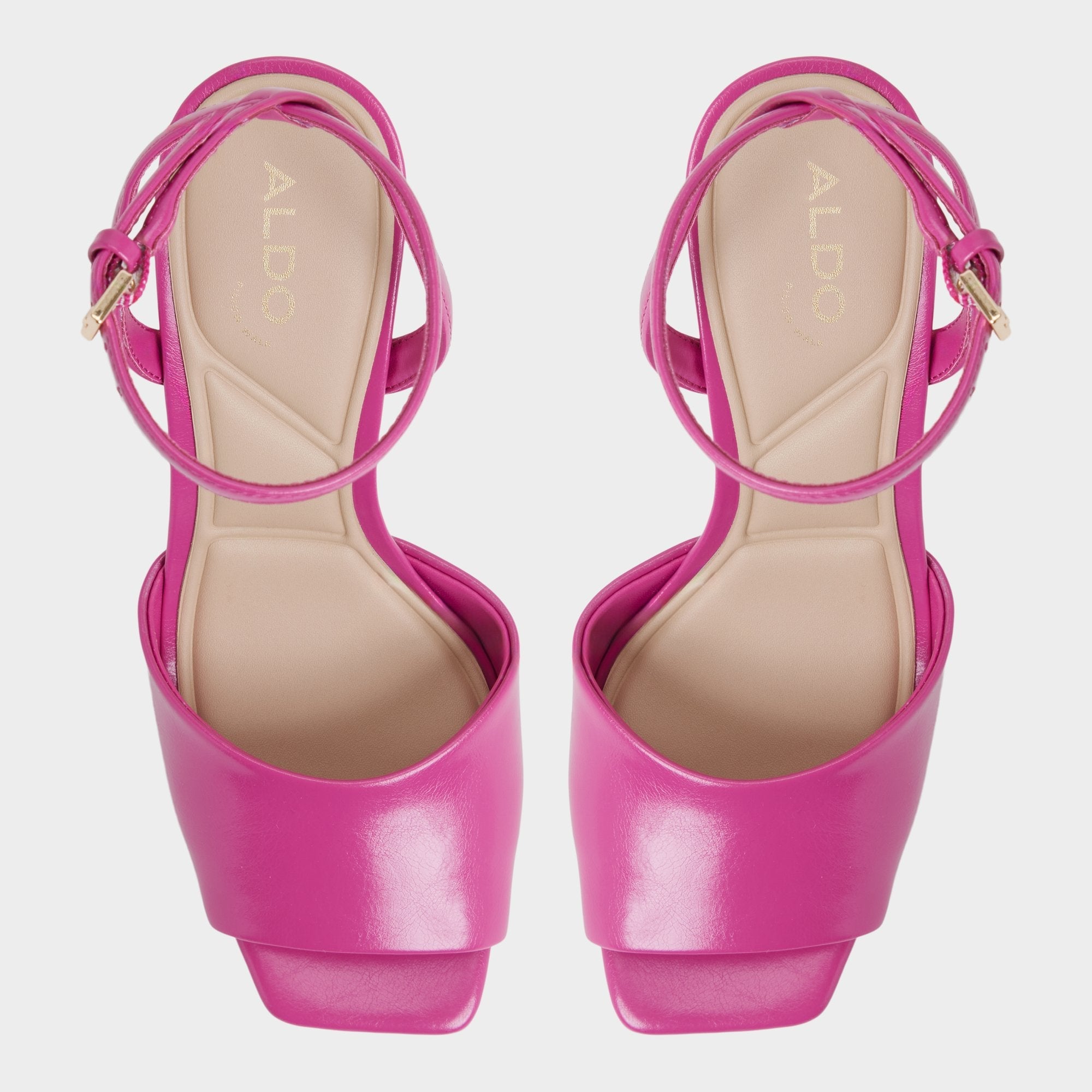 Kaiasien Pink Women's Heeled sandals - Strappy heeled sandal, Stiletto heel