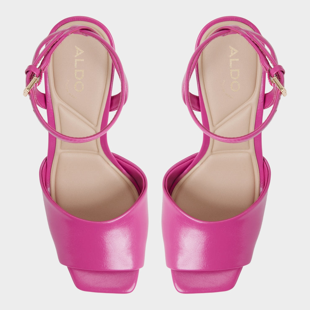 Kaiasien Pink Women's Heeled sandals - Strappy heeled sandal, Stiletto heel