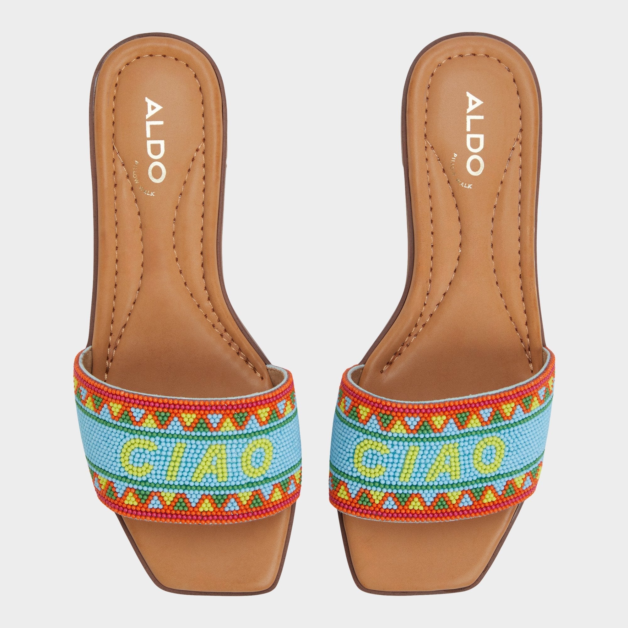 Seavacay Bright Multi Women's Flats - Slide sandal