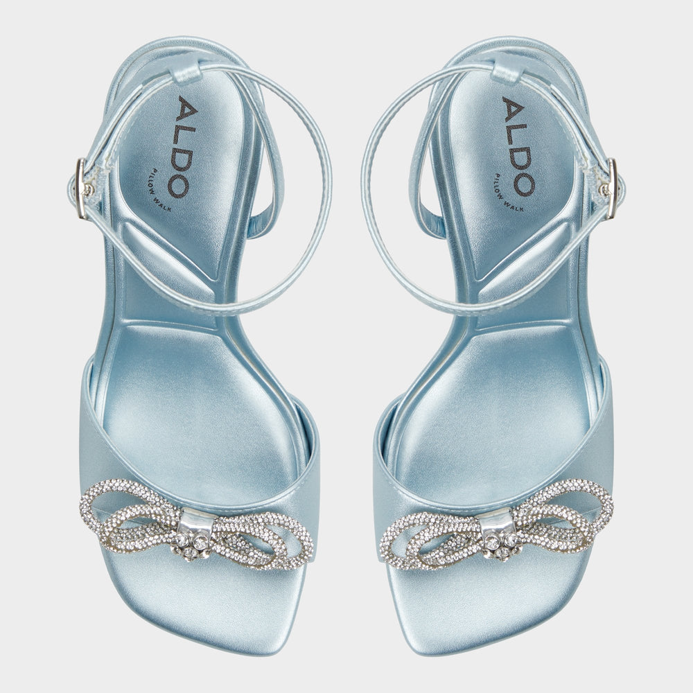Ozley Other Blue Women's Strappy sandals - Strappy heeled sandal