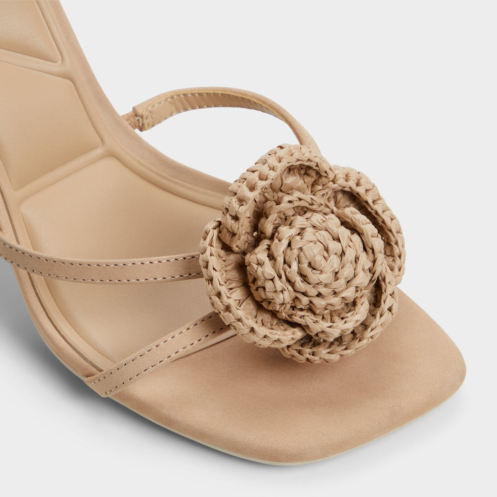 Wildblossom Sand Women's Heeled sandals - Strappy heeled sandal, Stiletto heel