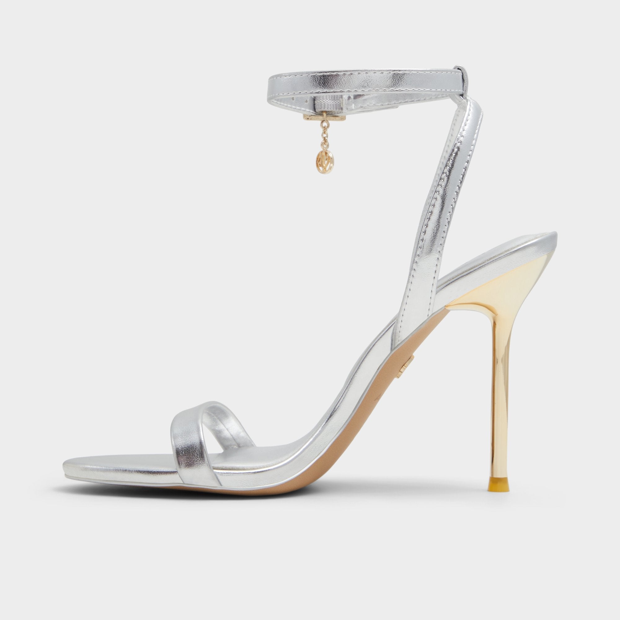 Maristou Silver Women's Strappy sandals - Strappy heeled sandal