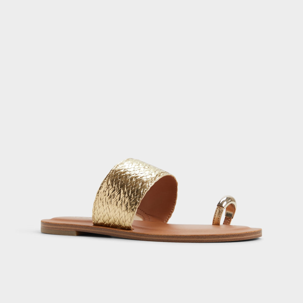 Beachwalk Gold Women's Iridescent metallics - Slide sandal