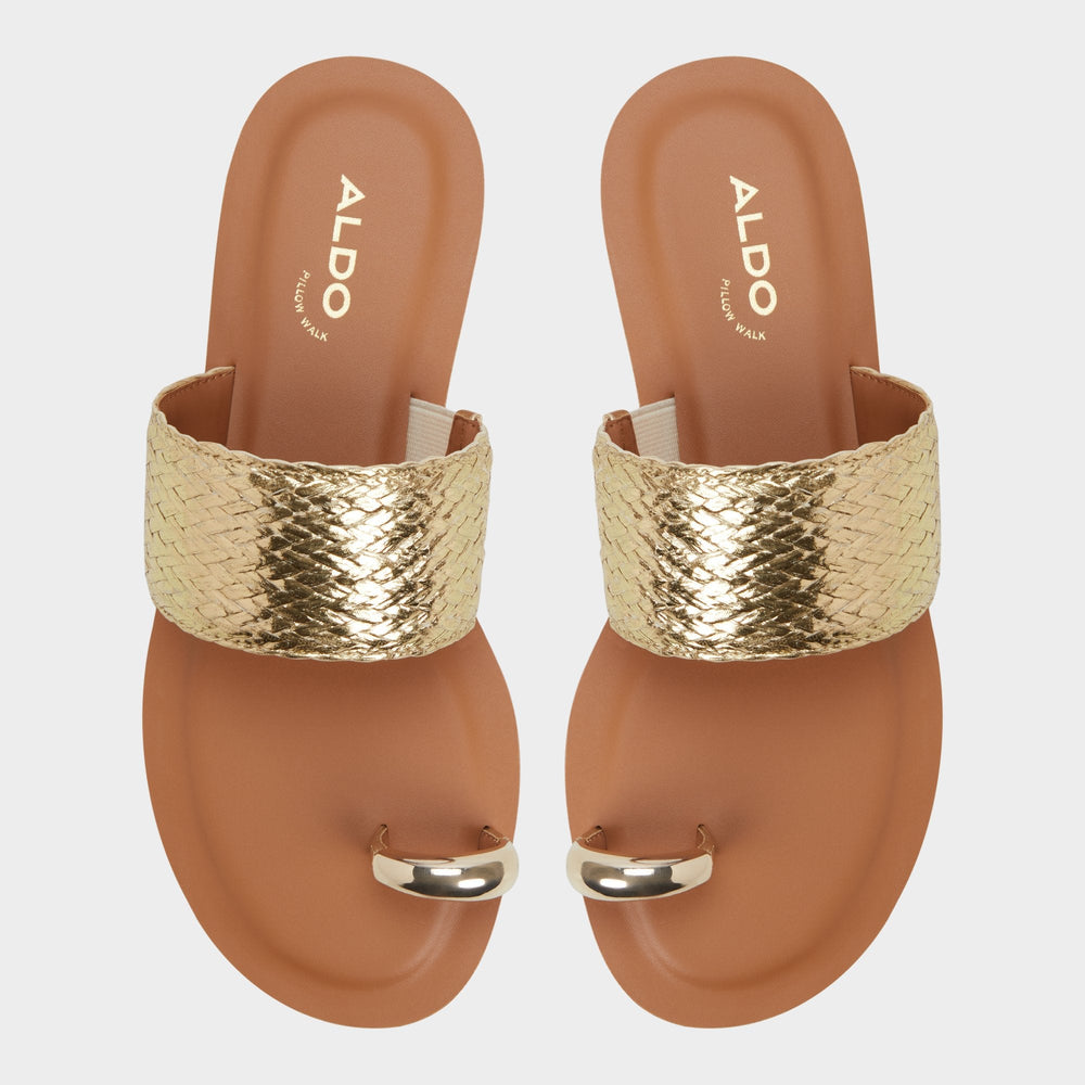 Beachwalk Gold Women's Iridescent metallics - Slide sandal