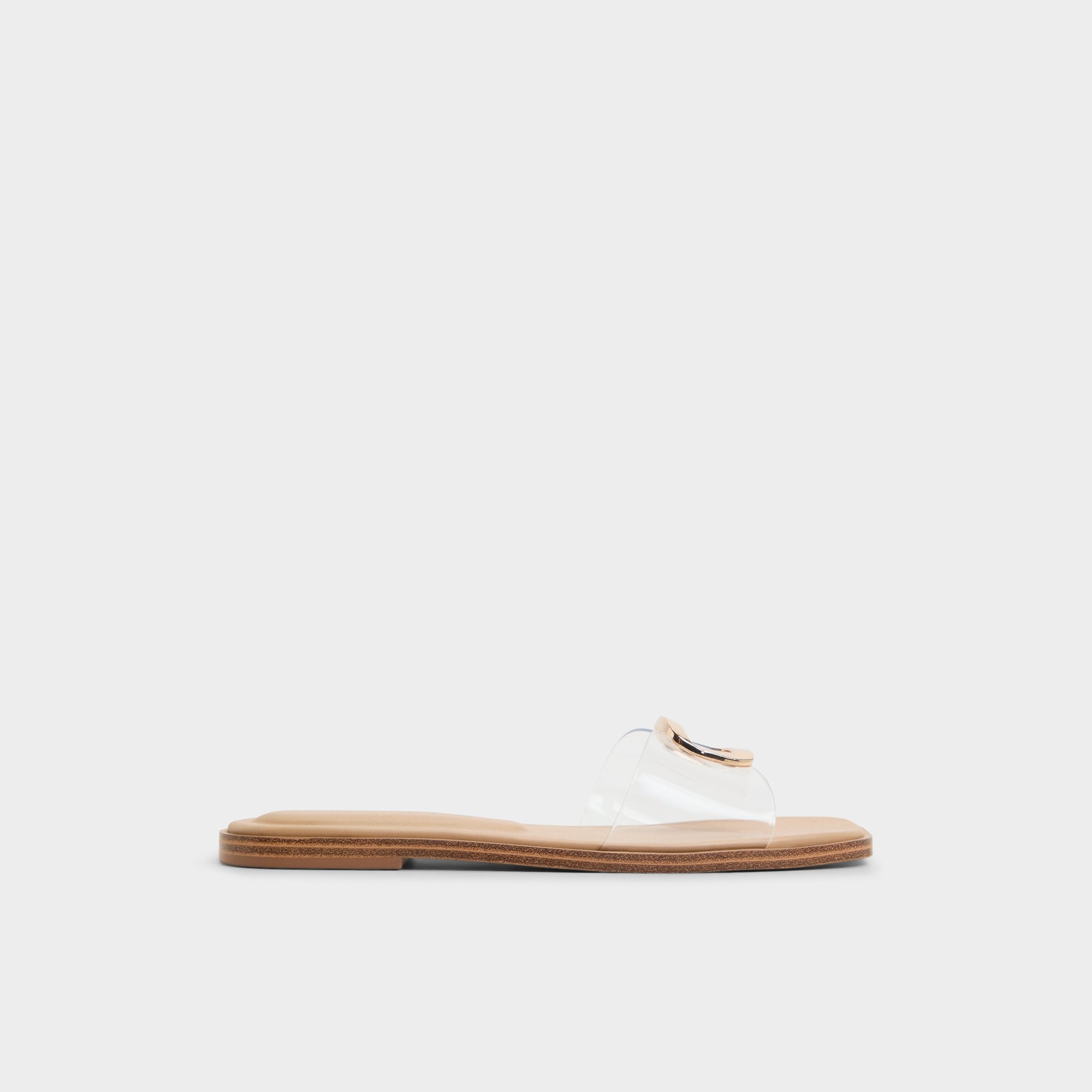 Tidella Clear Women's Flats - Slide sandal