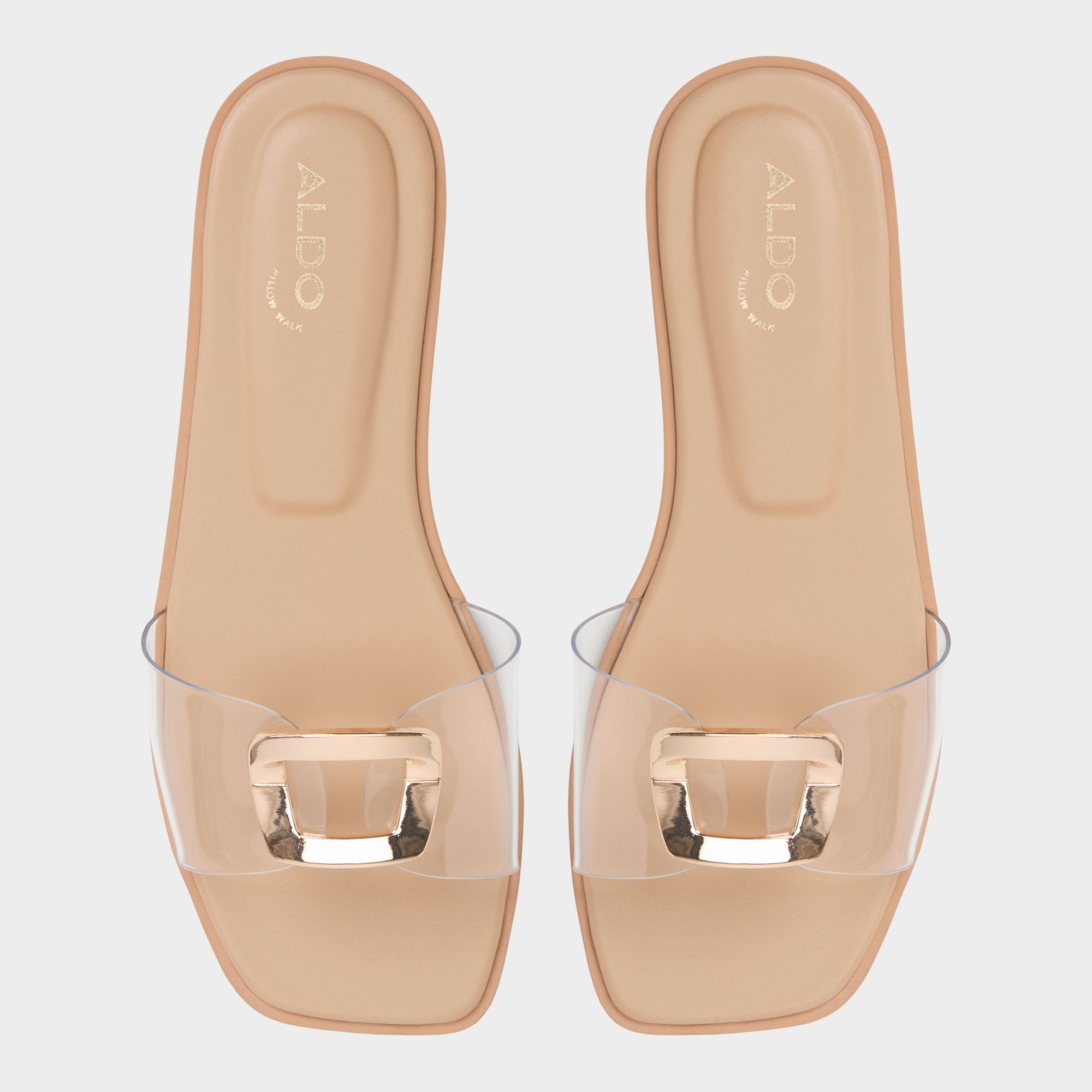 Tidella Clear Women's Flats - Slide sandal