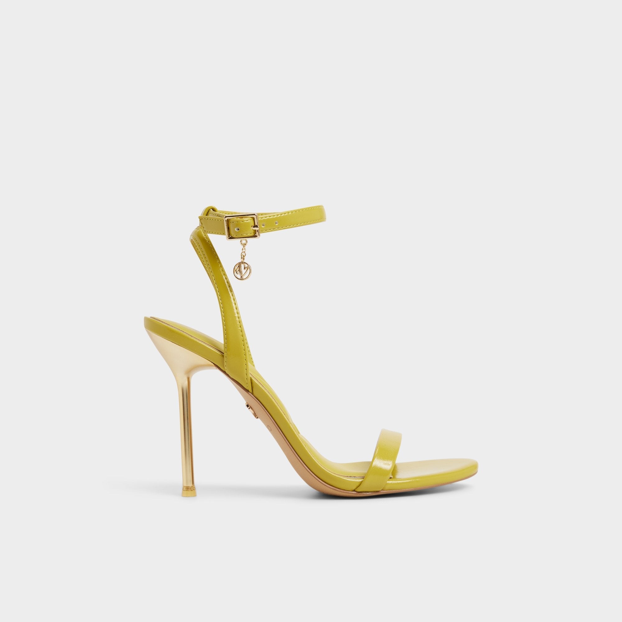 Maristou-xt Lime Green Women's Heeled sandals - Strappy heeled sandal, Stiletto heel
