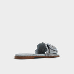 Wavysally in Other Blue 14051763 - Slide sandal
