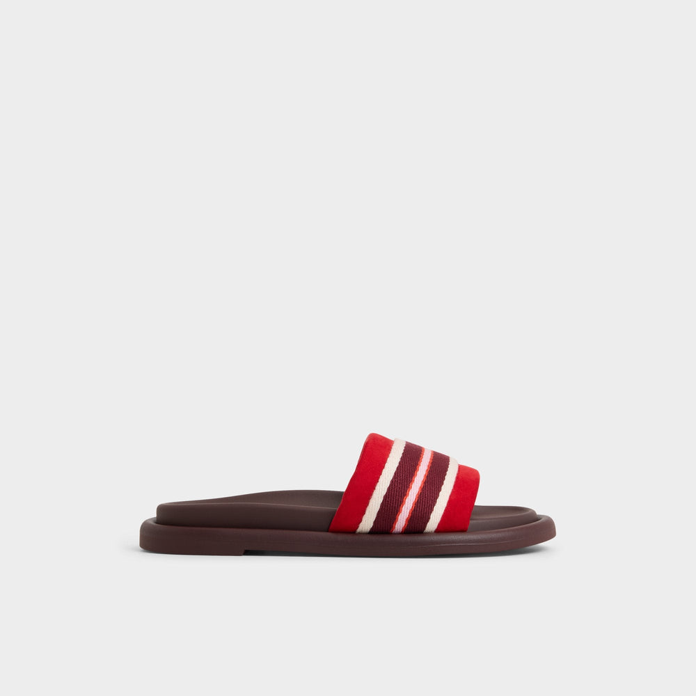 Nydelagan in Open Red - , Footbed sandal