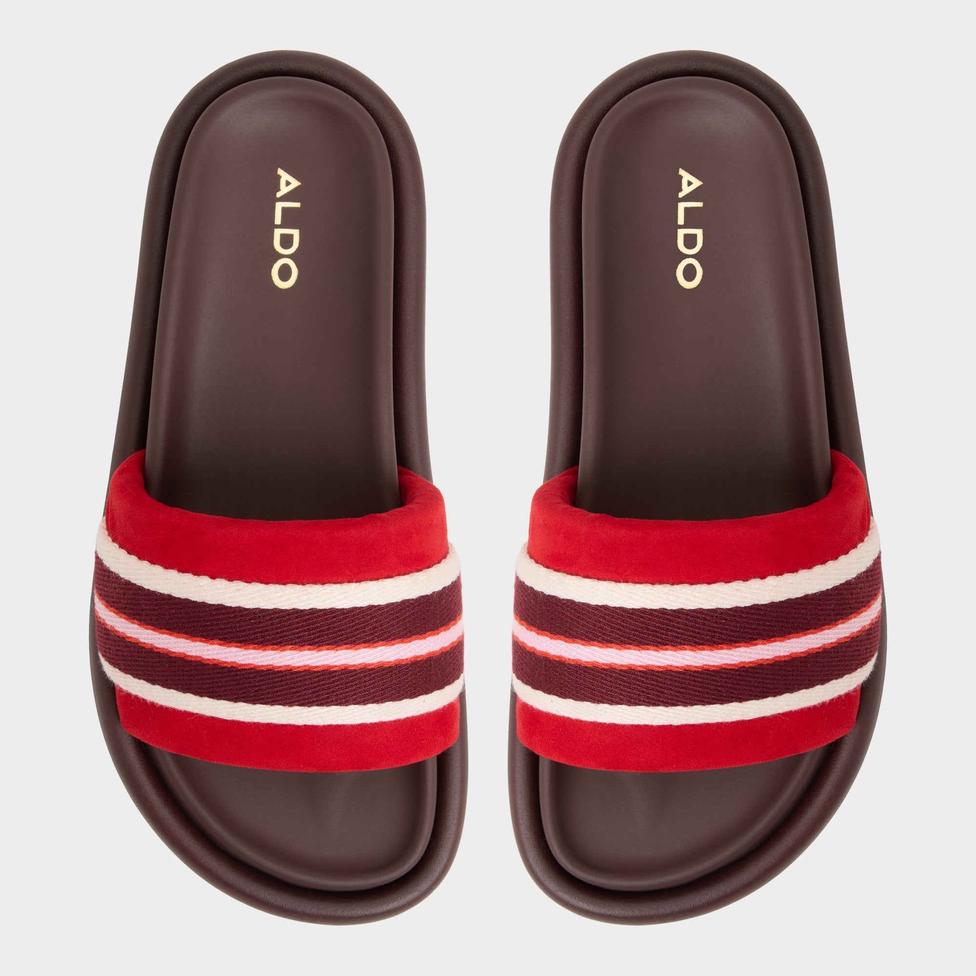 Nydelagan in Open Red - , Footbed sandal