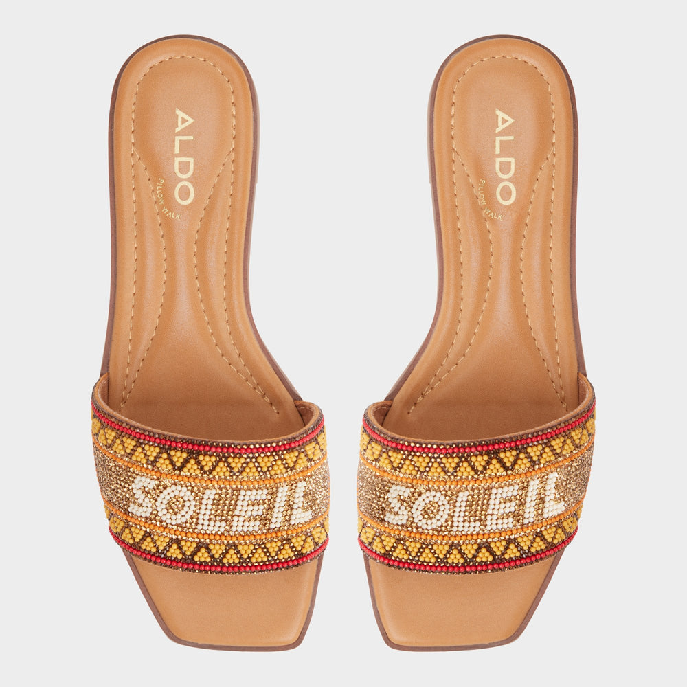 Seavacay Brown Multi Women's Flats -