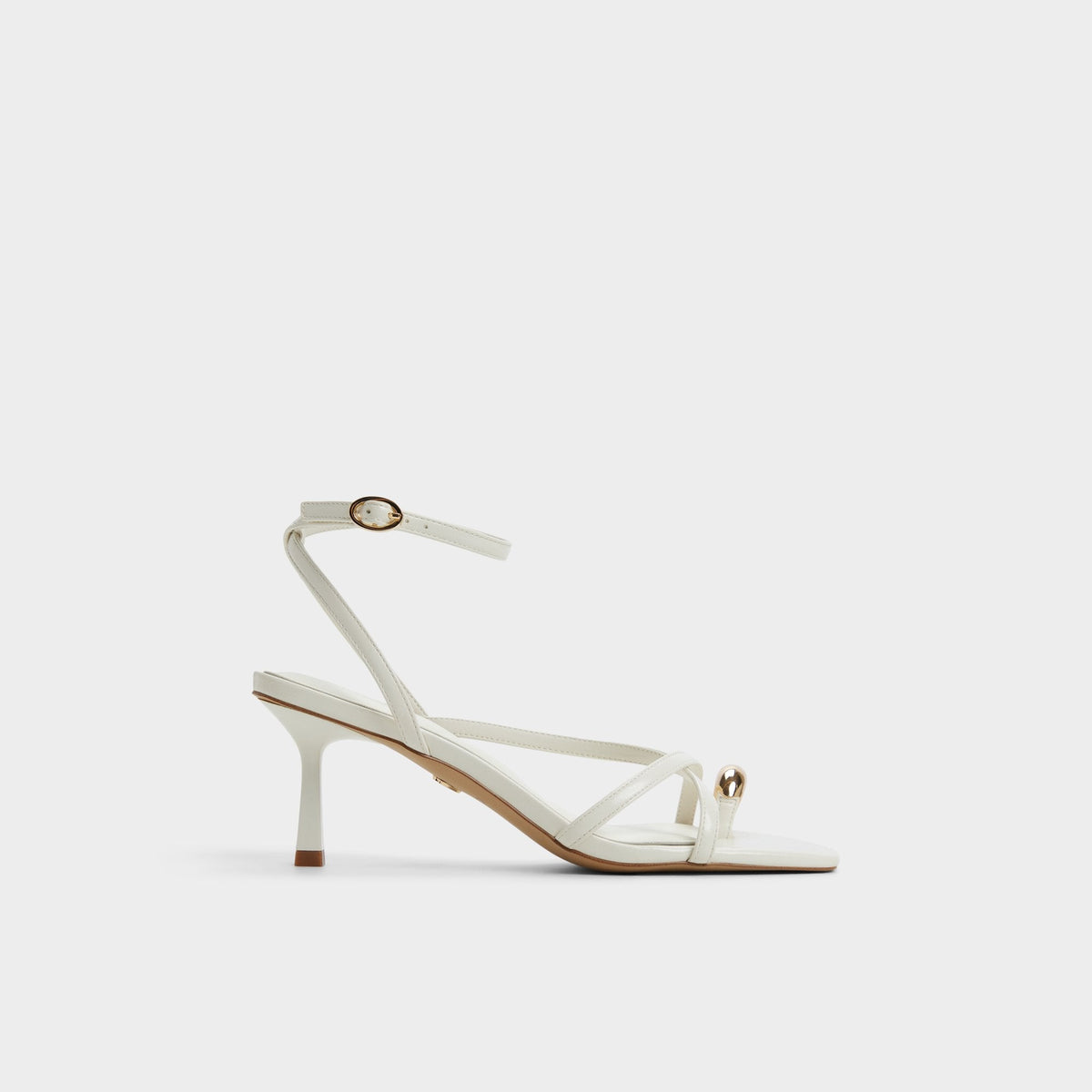 Elodiah White/Bone Women's Travel essentials - Strappy heeled sandal, Stiletto heel