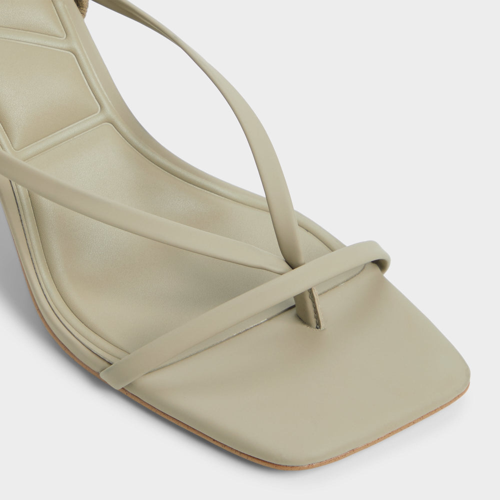Riva Other Green Women's Strappy sandals - Sling back heeled sandal, Stiletto heel