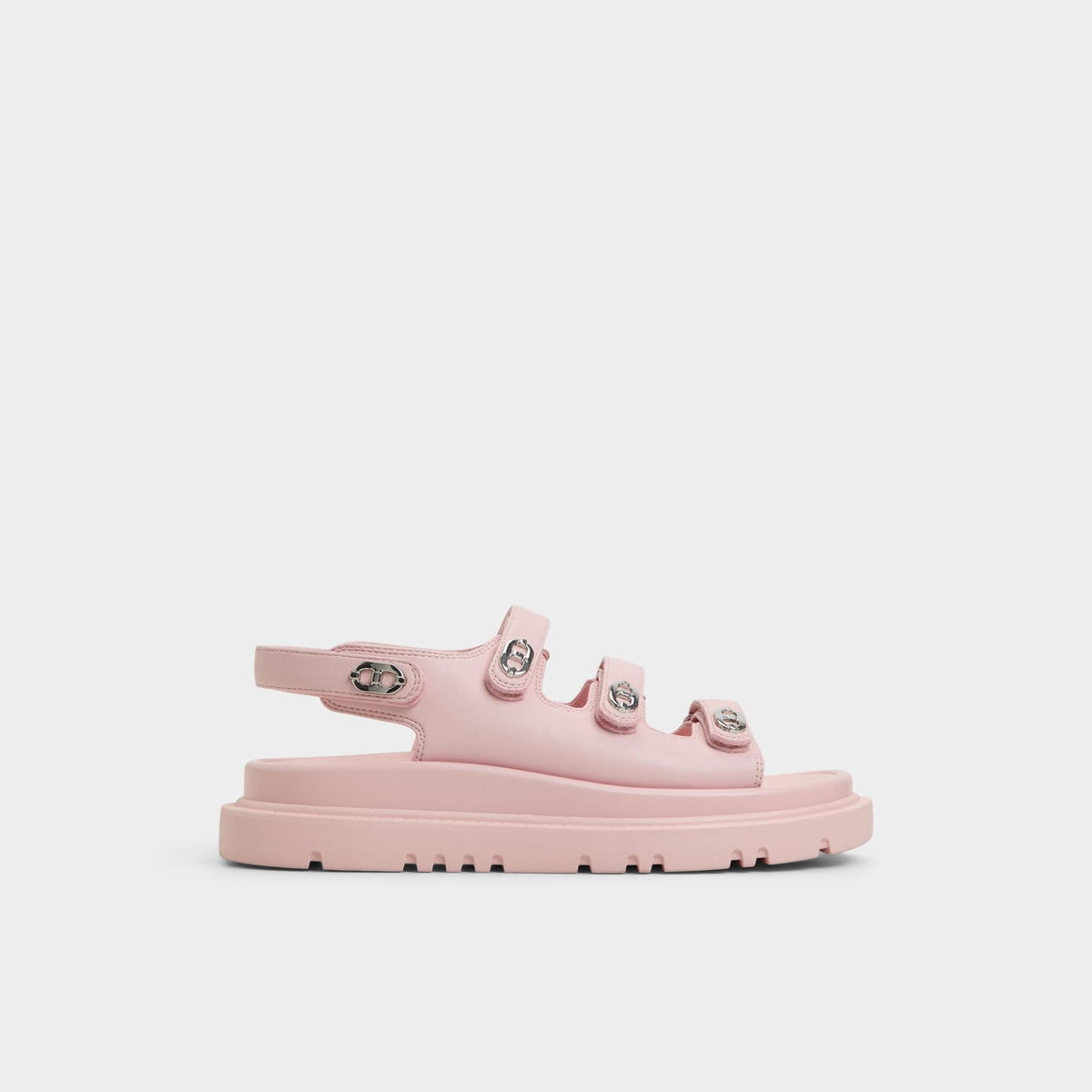 Halendar Light Pink Women's Footbed sandals - Footbed sandal, Footbed sandal